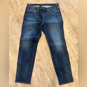 Silver Jeans Blue Denim - Most Wanted Straight- Size 16